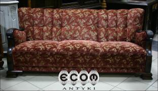 KOMPLET WYPOCZYNKOWY CHIPPENDALE 3 FOTELE + SOFA - zdjęcie 3