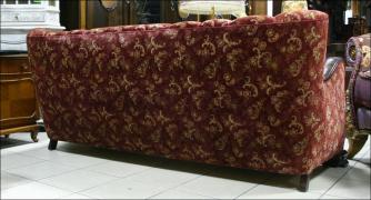 KOMPLET WYPOCZYNKOWY CHIPPENDALE 3 FOTELE + SOFA - zdjęcie 6