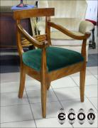ORYGINALNY FOTEL BIEDERMEIER PO RENOWACJI - zdjęcie 1
