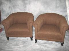 DWA FOTELE KLUBOWE - zdjęcie 1