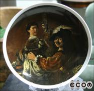 MALOWANY TALERZ - DREZNO - zdjęcie 1