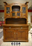 DĘBOWY KREDENS SECESYJNY - zdjęcie 2