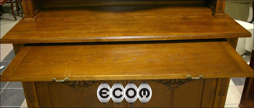 DĘBOWY KREDENS SECESYJNY - 7