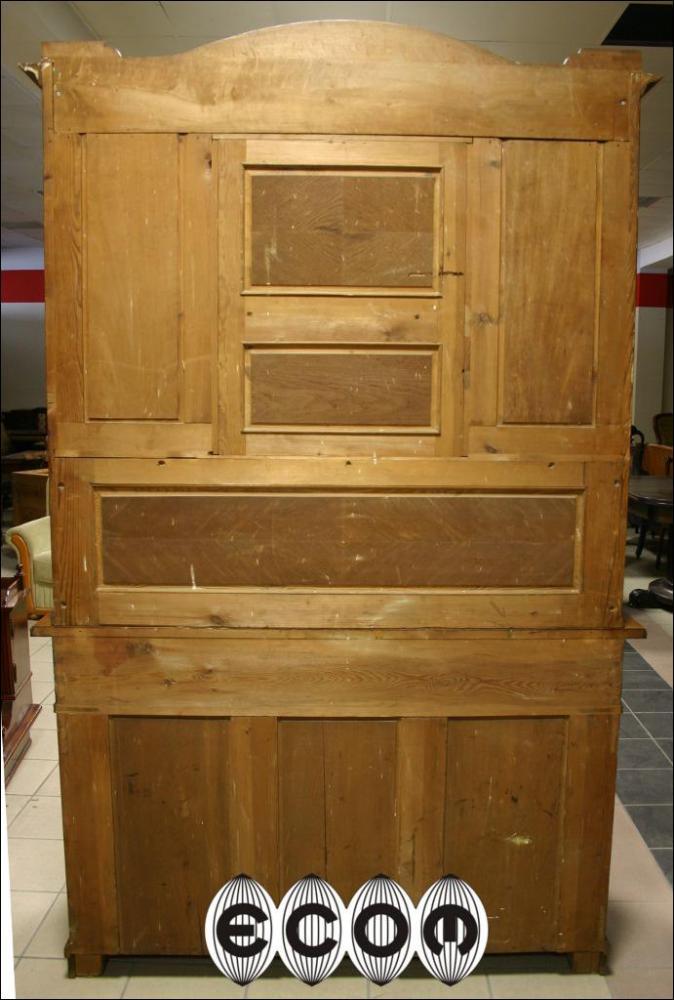 DĘBOWY KREDENS SECESYJNY - 11