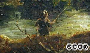 OBRAZ - MŁYN WODNY - zdjęcie 3