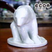 PORCELANOWA FIUGRKA - NIEDŹWIEDŹ POLARNY - zdjęcie 2