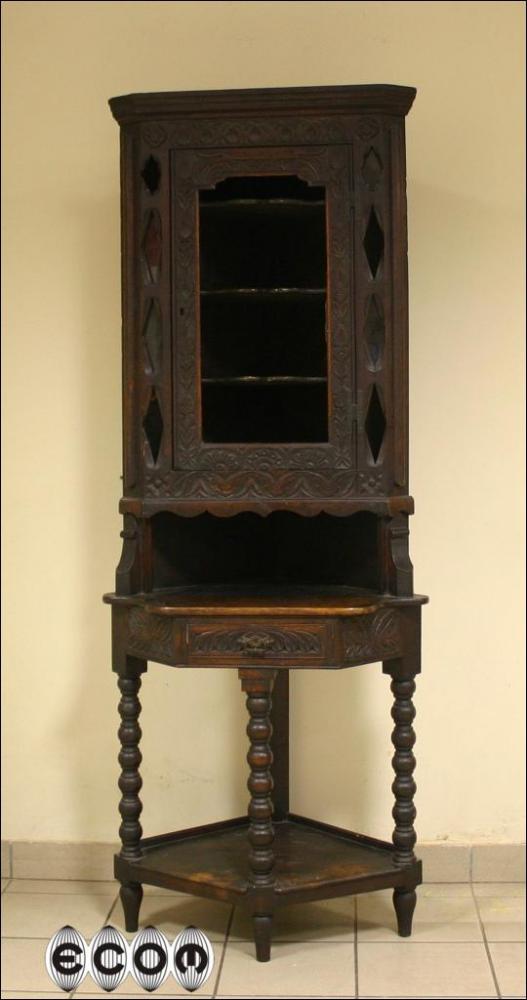 DĘBOWY NAROŻNIK Z XIX WIEKU - 1