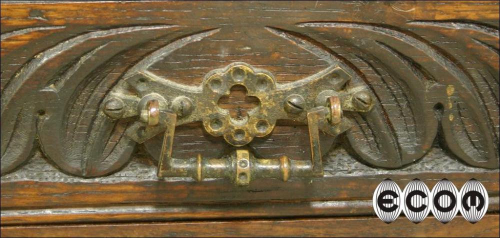 DĘBOWY NAROŻNIK Z XIX WIEKU - 4