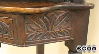 DĘBOWY NAROŻNIK Z XIX WIEKU - zdjęcie 6