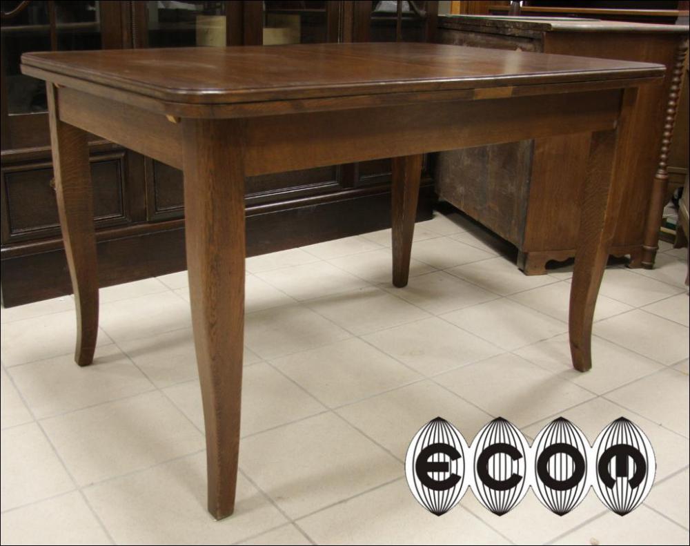 DĘBOWY ROZKŁADANY STÓŁ - 1