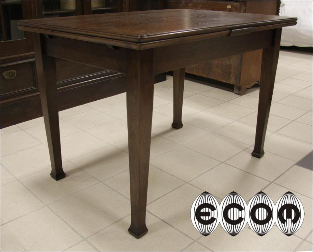 ROZKŁADANY STÓŁ SECESYJNY - 1