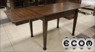 ROZKŁADANY STÓŁ SECESYJNY - zdjęcie 5