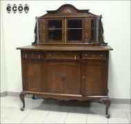 NIEWIELKI DĘBOWY KREDENS CHIPPENDALE - zdjęcie 2 NIEWIELKI DĘBOWY KREDENS CHIPPENDALE - zdjęcie 2