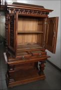 PIĘKNY KABINET ORZECHOWY Z KOŃCA XIX W - zdjęcie 3