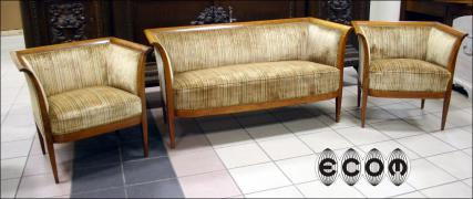 KOMPLET WYPOCZYNKOWY BIEDERMEIER - zdjęcie 1 KOMPLET WYPOCZYNKOWY BIEDERMEIER - zdjęcie 1