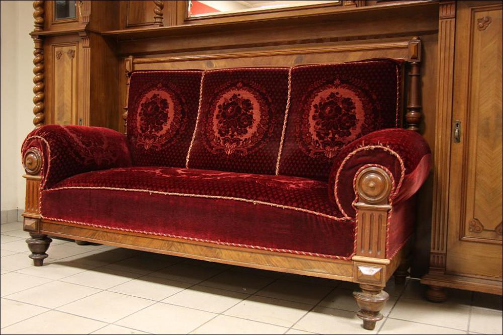 ORZECHOWA SOFA W ZABUDOWIE - 2
