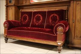 ORZECHOWA SOFA W ZABUDOWIE - zdjęcie 3