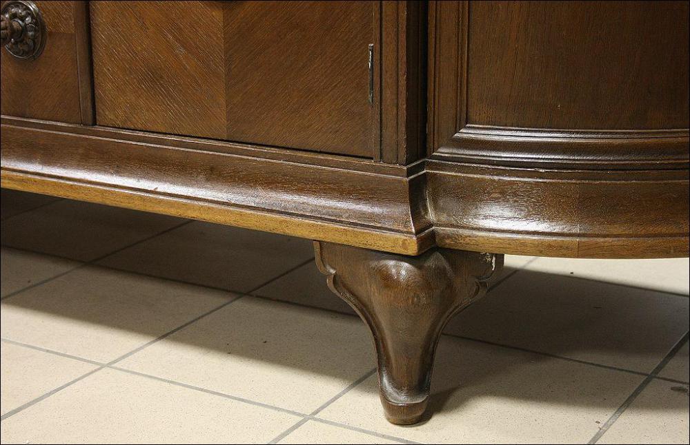 PIĘKNY DĘBOWY BUFET - 7