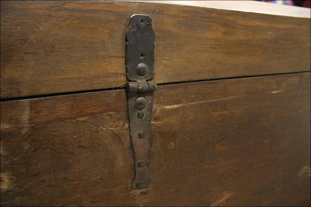 KUFER - SKRZYNIA DĘBOWA - 4