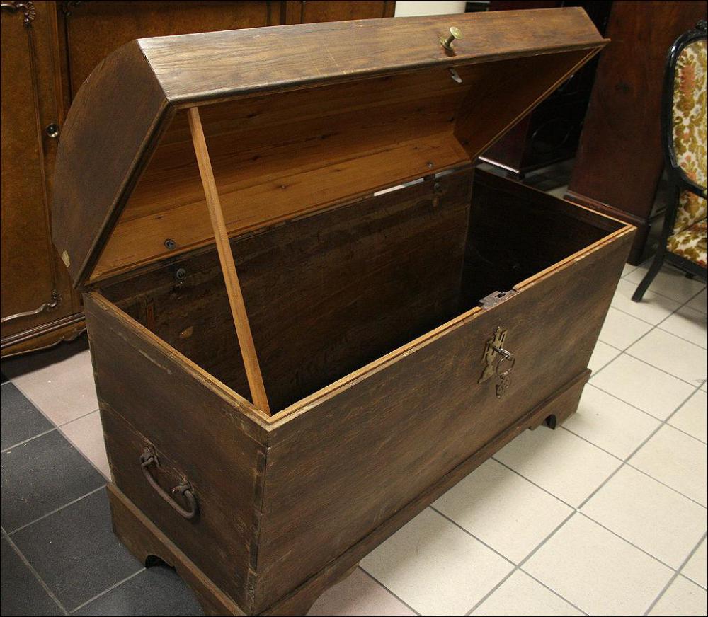 KUFER - SKRZYNIA DĘBOWA - 6
