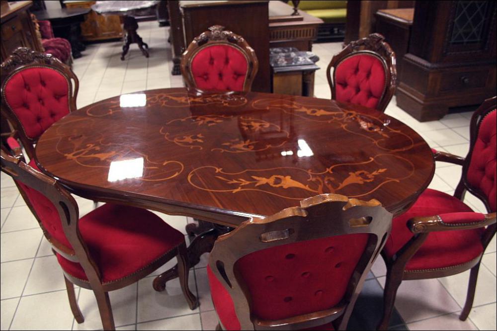 STÓŁ + 6 KRZESEŁ - 2