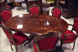 STÓŁ + 6 KRZESEŁ - zdjęcie 3