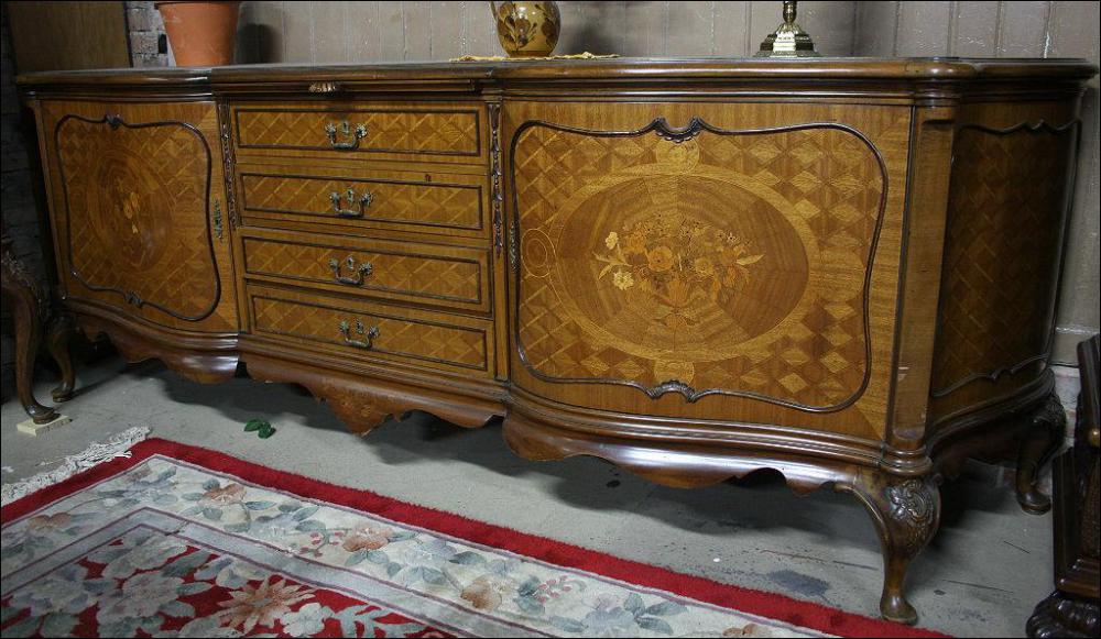 INTARSJOWANY BUFET CHIPPENDALE - 1