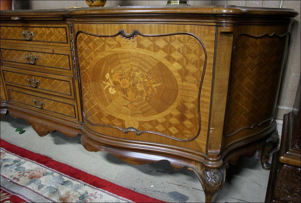 INTARSJOWANY BUFET CHIPPENDALE - 2