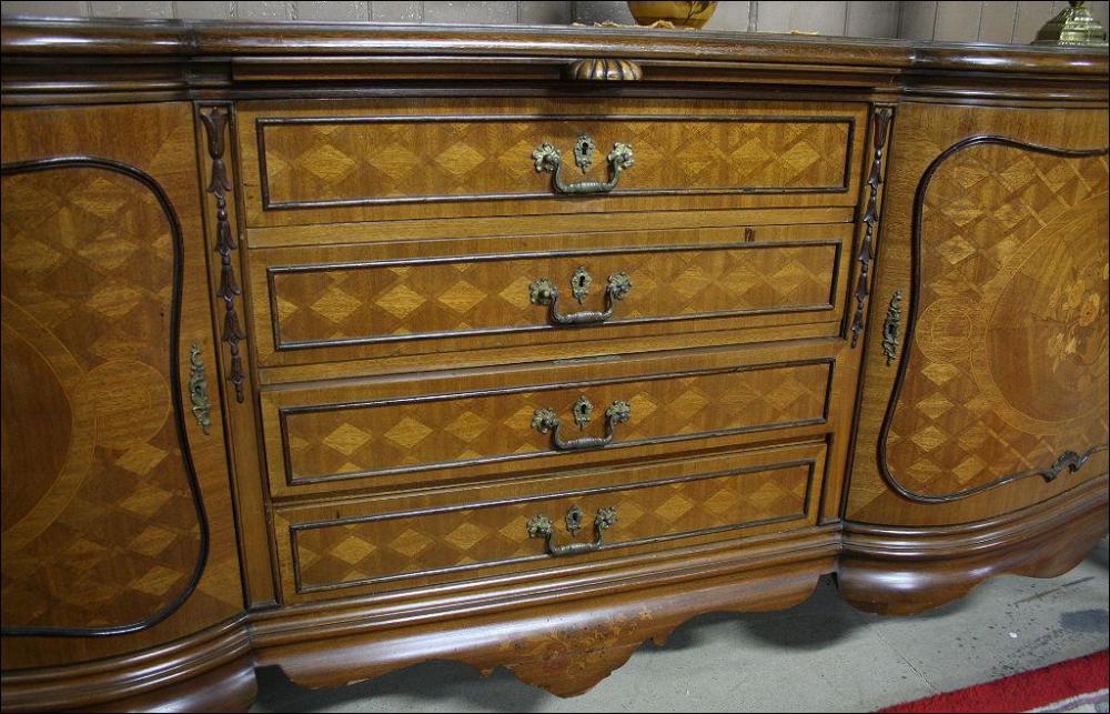 INTARSJOWANY BUFET CHIPPENDALE - 3