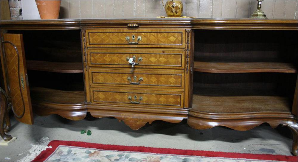 INTARSJOWANY BUFET CHIPPENDALE - 6