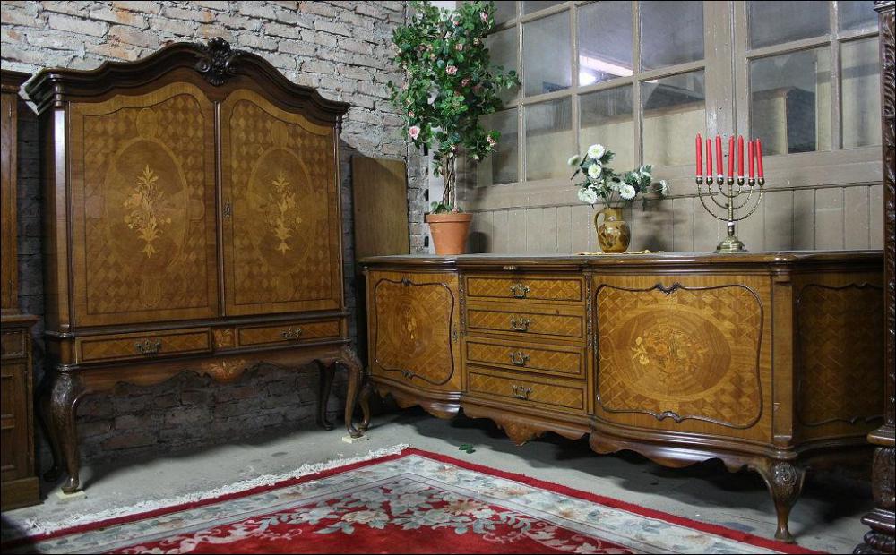 INTARSJOWANY BUFET CHIPPENDALE - 7