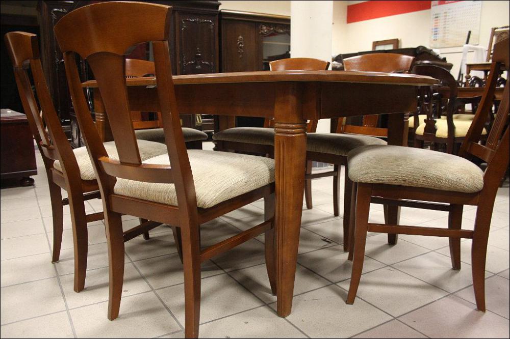 STÓŁ + 6 KRZESEŁ - 2