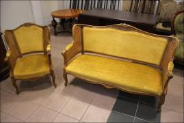 SOFA + FOTEL CHIPPENDALE - zdjęcie 2