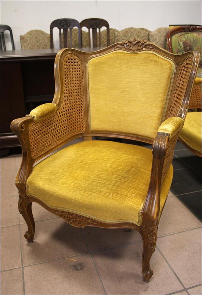SOFA + FOTEL CHIPPENDALE - 10