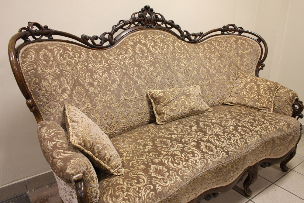 PIĘKNA SOFA Z 2 POŁOWY XIX WIEKU - 2