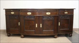 BUFET DĘBOWY - SECESJA - zdjęcie 1