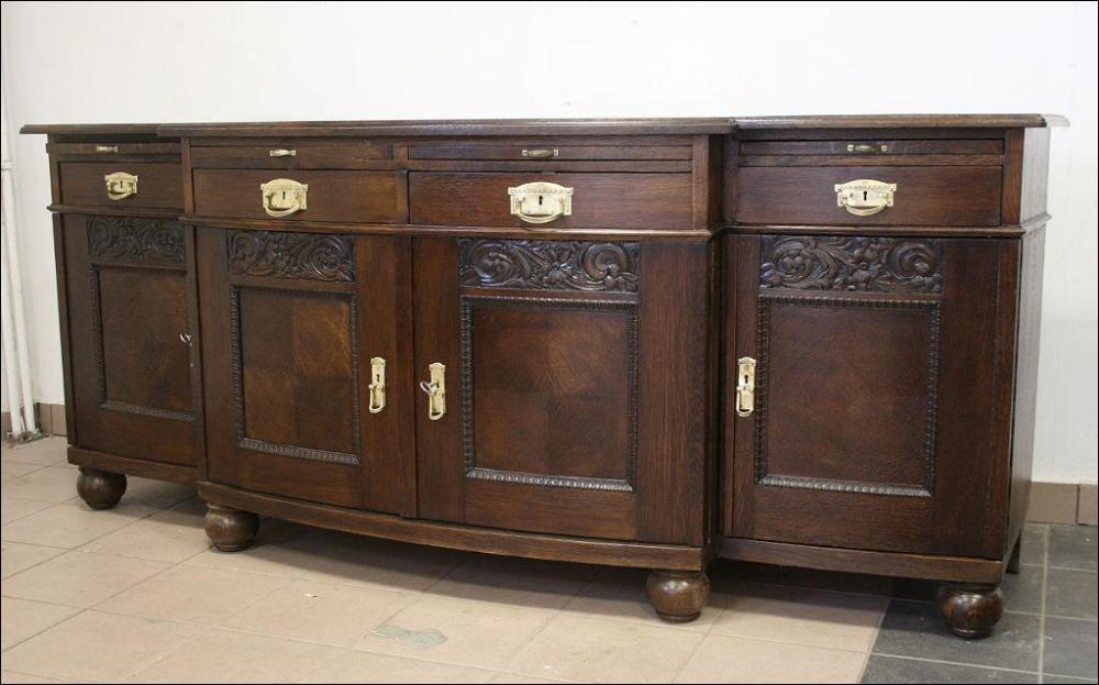 BUFET DĘBOWY - SECESJA - 1