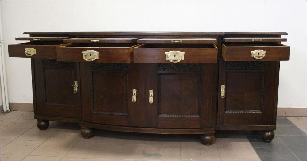 BUFET DĘBOWY - SECESJA - 2