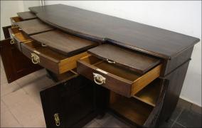 BUFET DĘBOWY - SECESJA - zdjęcie 6