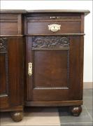 BUFET DĘBOWY - SECESJA - zdjęcie 7