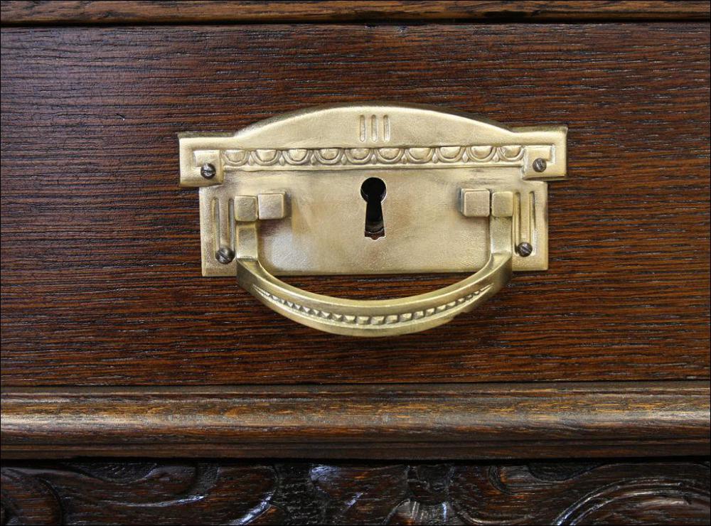 BUFET DĘBOWY - SECESJA - 8