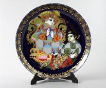 KOMPLET 10 TALERZY OZDOBNYCH Z SERII Alladin und die Wunderlampe / Rosenthal / - zdjęcie 3
