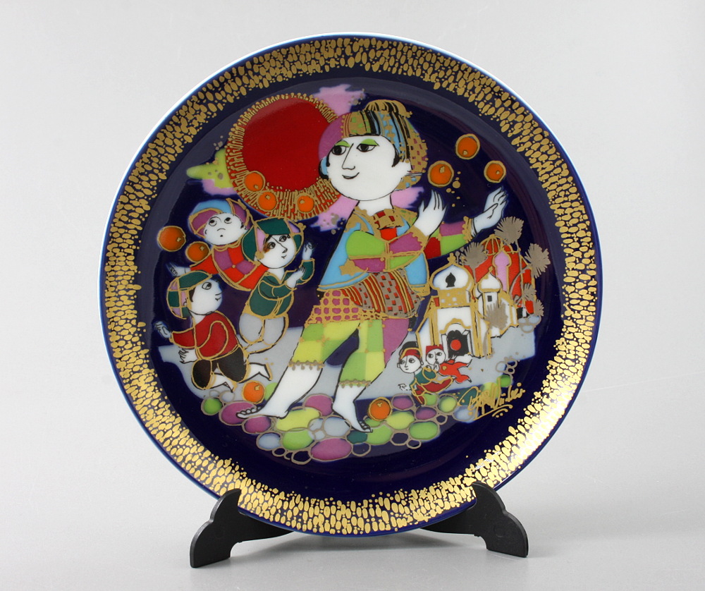 KOMPLET 10 TALERZY OZDOBNYCH Z SERII Alladin und die Wunderlampe / Rosenthal / - 3