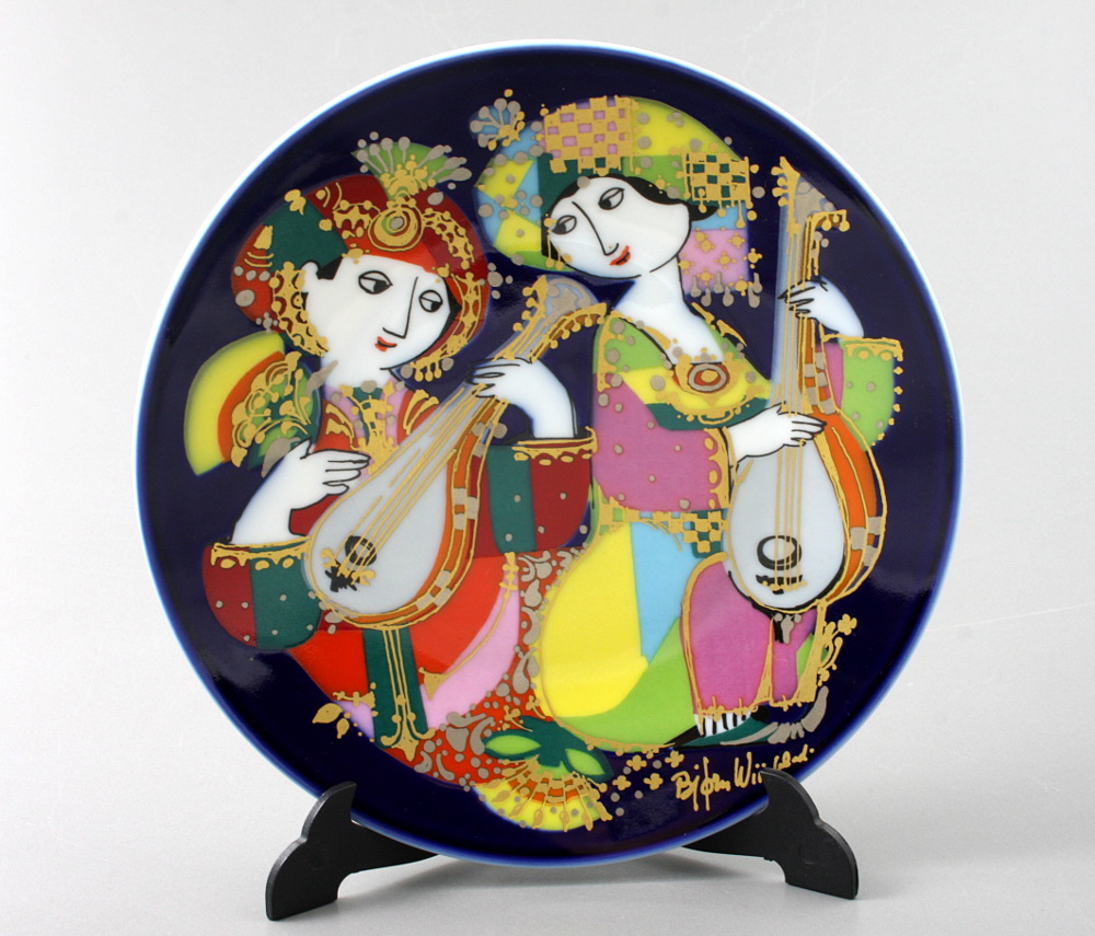 DWA TALERZE DEKORACYJNE / Rosenthal / - 1