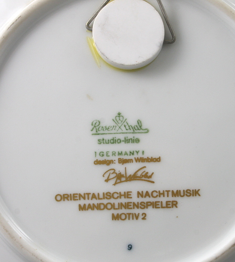 DWA TALERZE DEKORACYJNE / Rosenthal / - 3