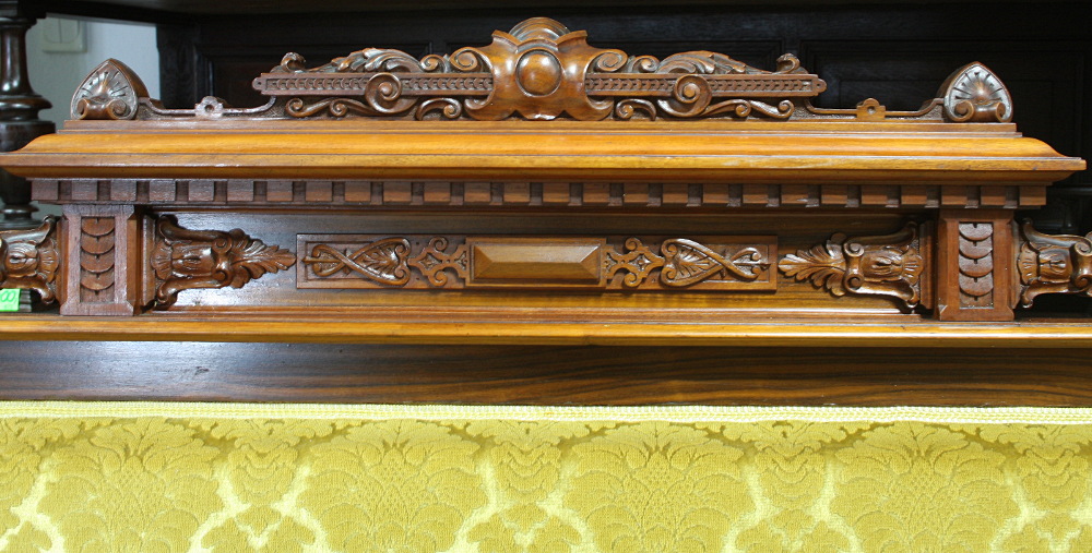 KOMPLET EKLEKTYCZNY / SOFA + 2 FOTELE / - 9