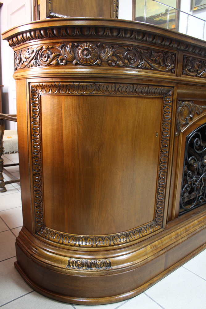 KREDENS Z 'KOMINKIEM' LUB BARKIEM - 6