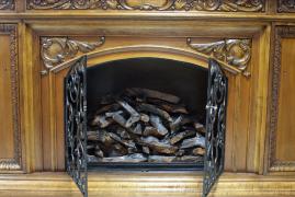 KREDENS Z 'KOMINKIEM' LUB BARKIEM - zdjęcie 12