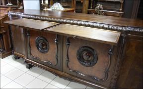 OLBRZYMI DĘBOWY BUFET - zdjęcie 9