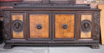 DUŻY DĘBOWY BUFET - zdjęcie 1